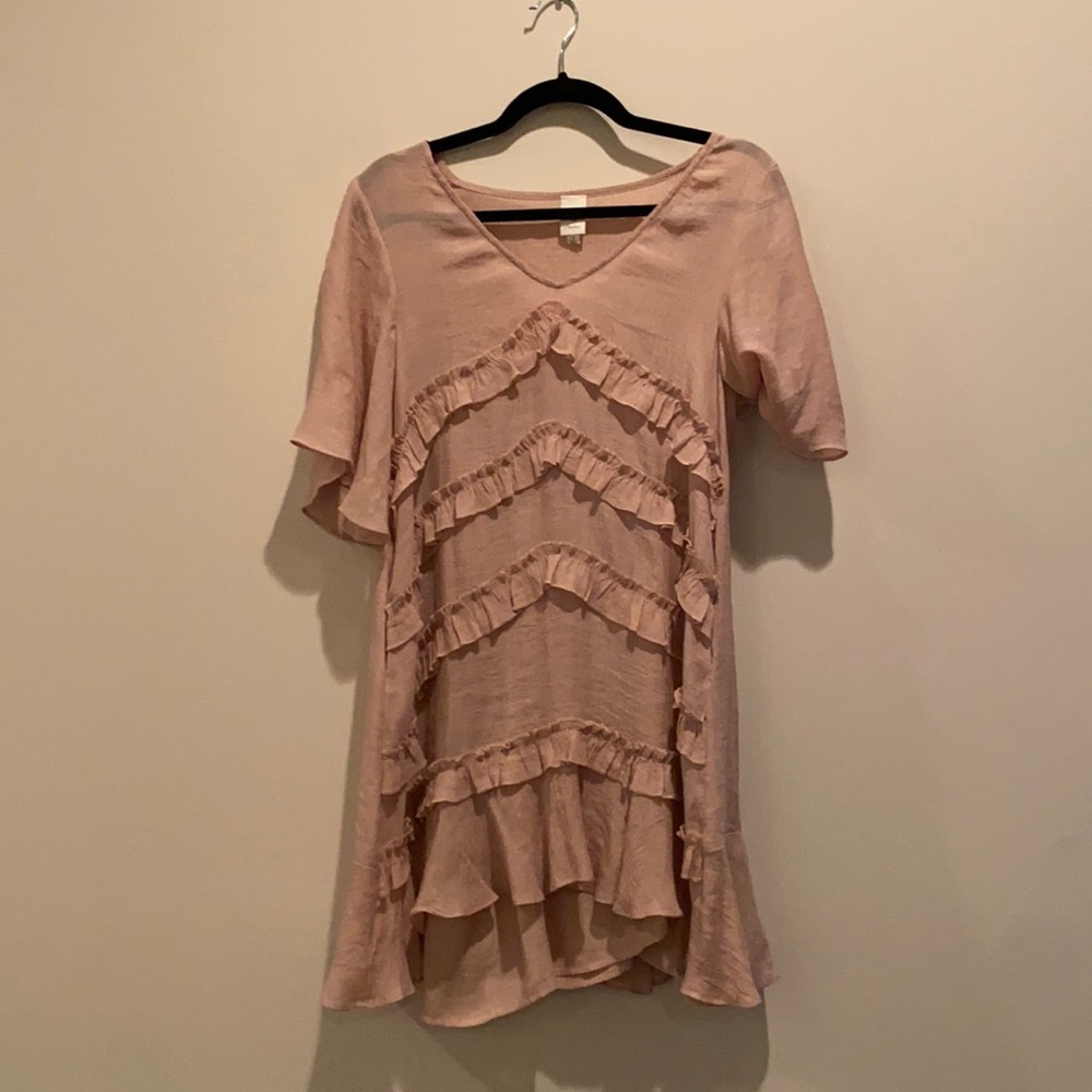 Light pink boho VICI dress
